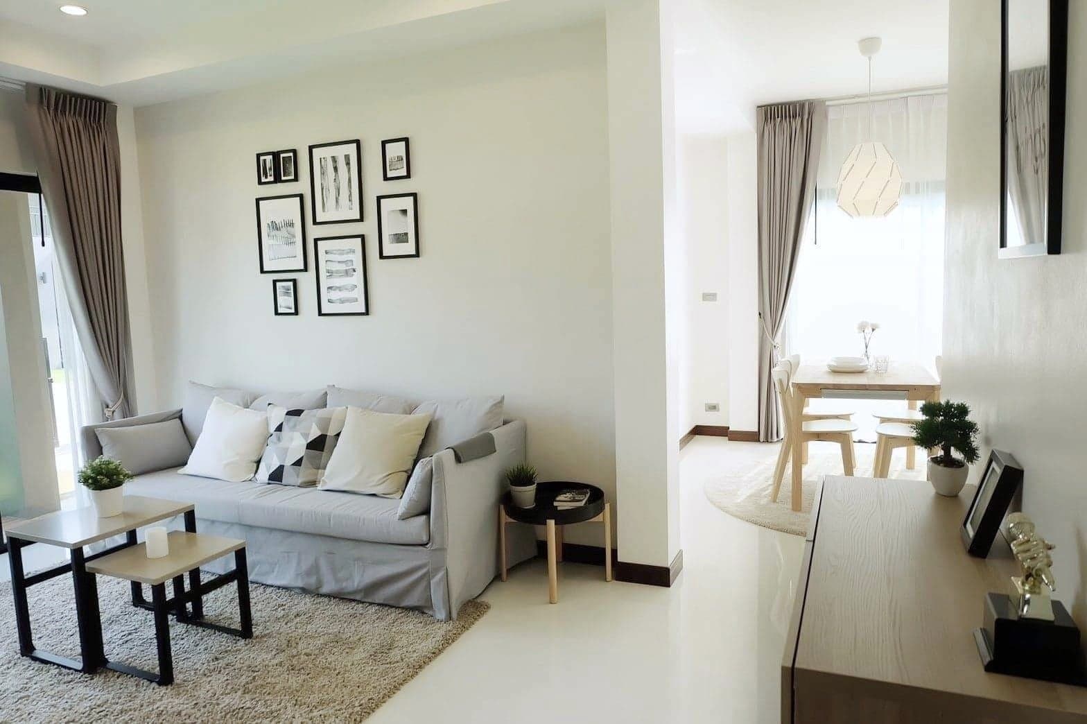 บรรยากาศภายใน บ้านเดี่ยวธารา 1 ชั้น กาญจนบุรี