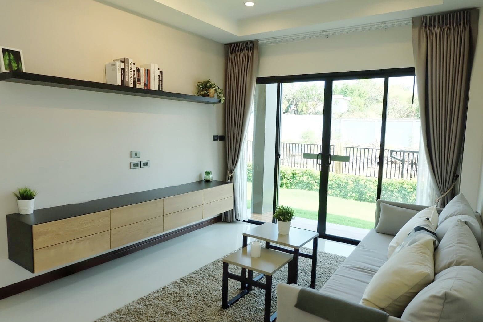 บรรยากาศภายใน บ้านเดี่ยวธารา 1 ชั้น กาญจนบุรี