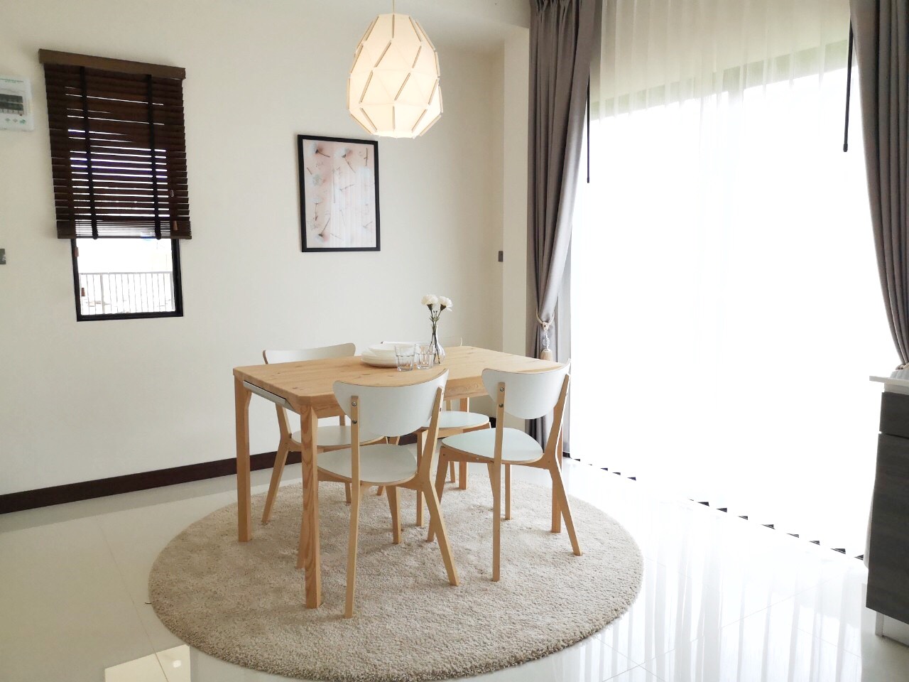บรรยากาศภายใน บ้านเดี่ยวธารา 1 ชั้น กาญจนบุรี